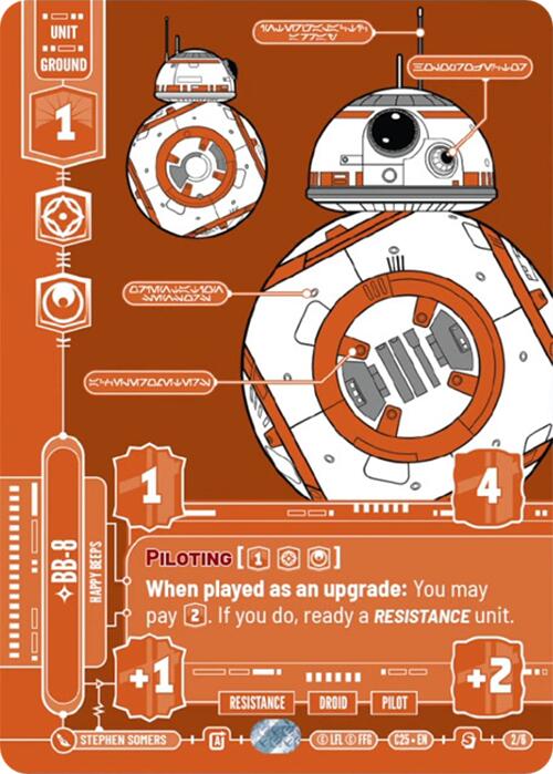 BB-8 (2/6) - Pitidos felices (2/6) [Exclusivo de la convención de 2025]