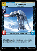 Ventisca Uno (99/104) - Veers al Timón (99/104) [Batalla de Introducción: Hoth]