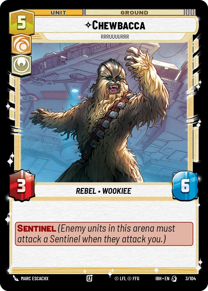 Chewbacca (3/104) - Rrruuuurrr (3/104) [Bataille d'introduction : Hoth]
