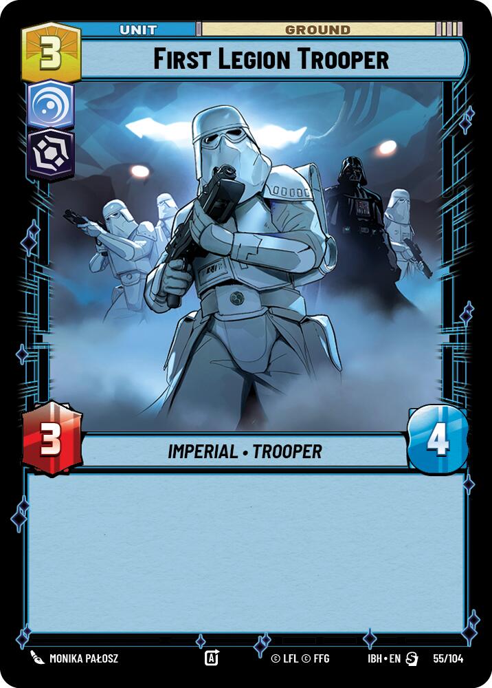 Soldado de la Primera Legión (55/104) (55/104) [Batalla de introducción: Hoth]