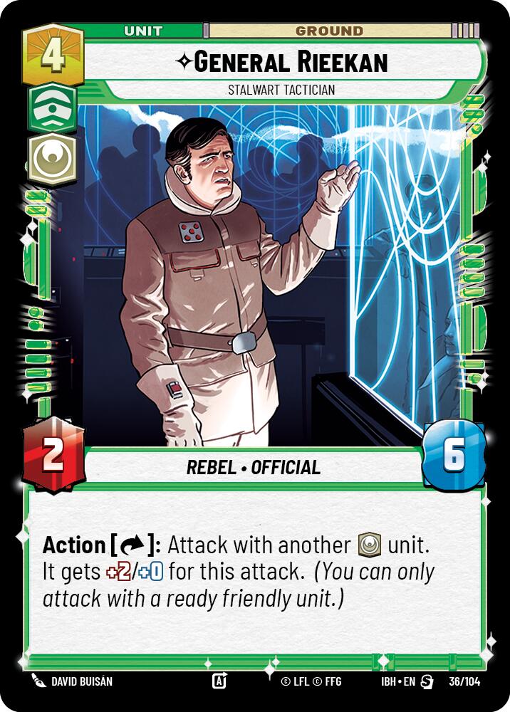 General Rieekan (36/104) - Táctica Incondicional (36/104) [Batalla de introducción: Hoth]