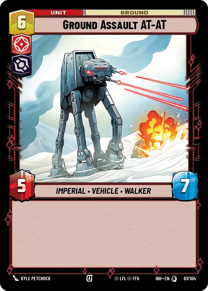 AT-AT de Asalto Terrestre (67/104) (67/104) [Batalla Introductoria: Hoth]