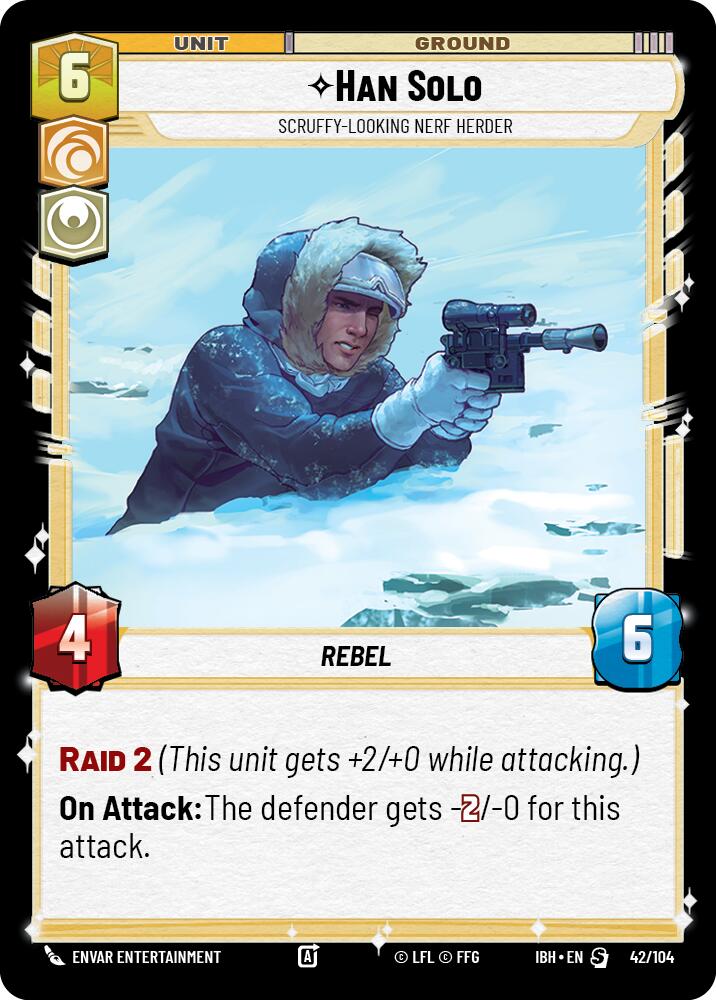 Han Solo (42/104) - Vaurien sans élégance (42/104) [Bataille d'introduction : Hoth]