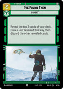 I've Found Them (9/104) (9/104) [Intro Battle: Hoth]