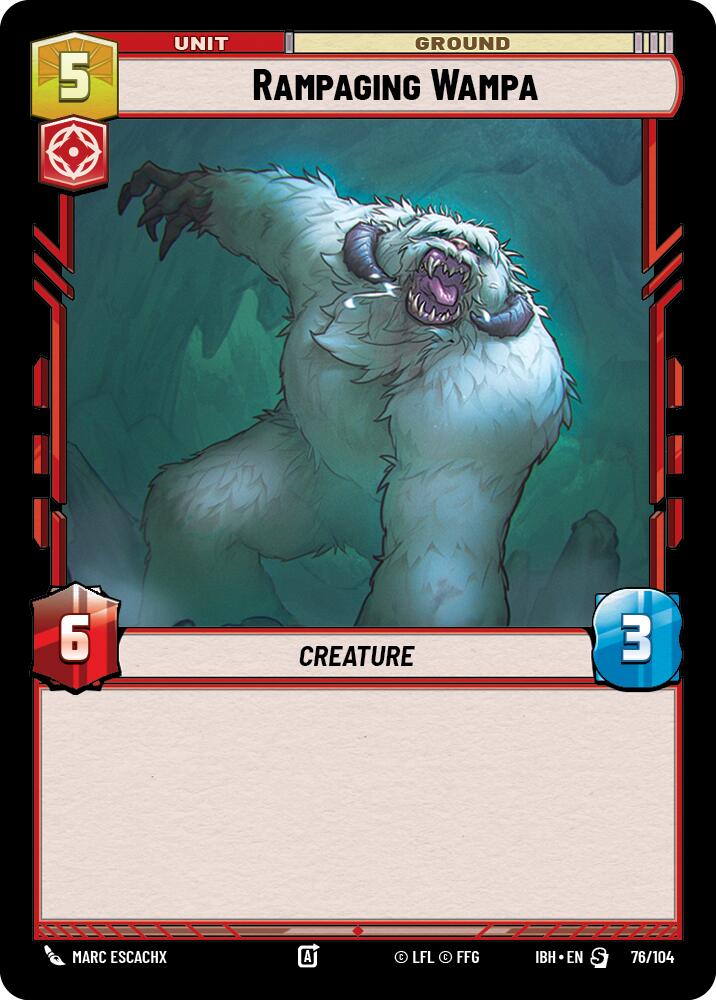 Wampa Desbocado (76/104) (76/104) [Batalla de introducción: Hoth]