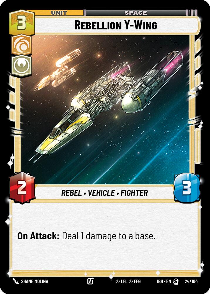 Y-Wing de la Rebelión (24/104) (24/104) [Batalla de introducción: Hoth]