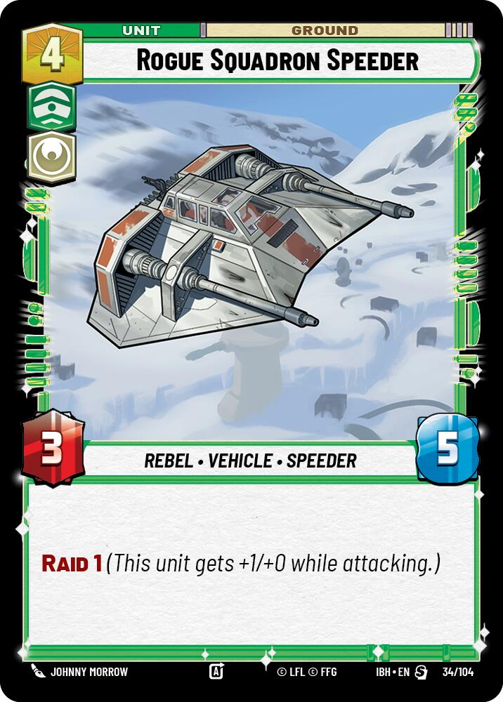 Caza terrestre del Escuadrón Pícaro (34/104) (34/104) [Batalla de introducción: Hoth]