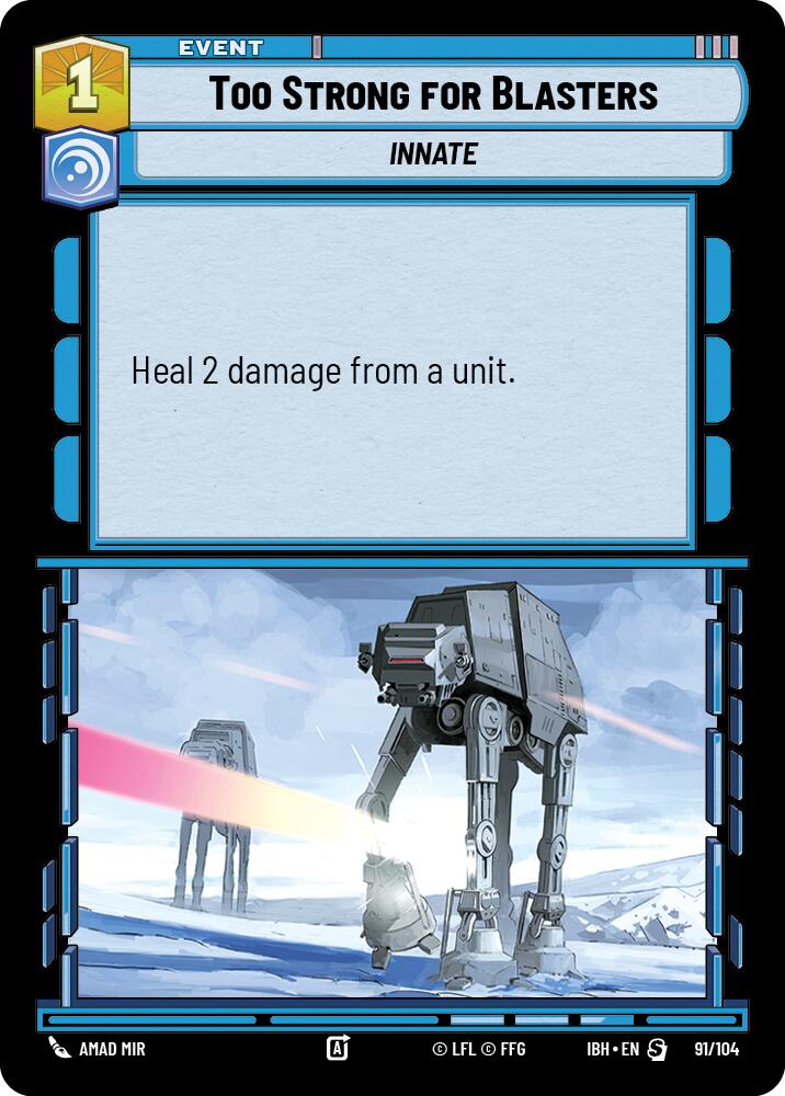 Trop fort pour les blasters (91/104) (91/104) [Bataille d'introduction : Hoth]