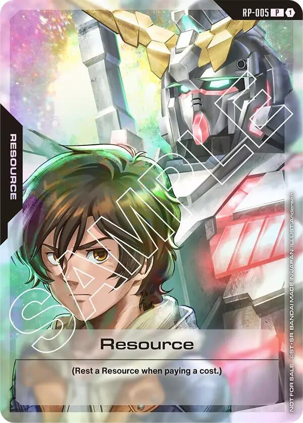 Image for Resource (RP-005) (Mobile Suit Gundam Unicorn) (RP-005) (RP) - Gundam Card Game