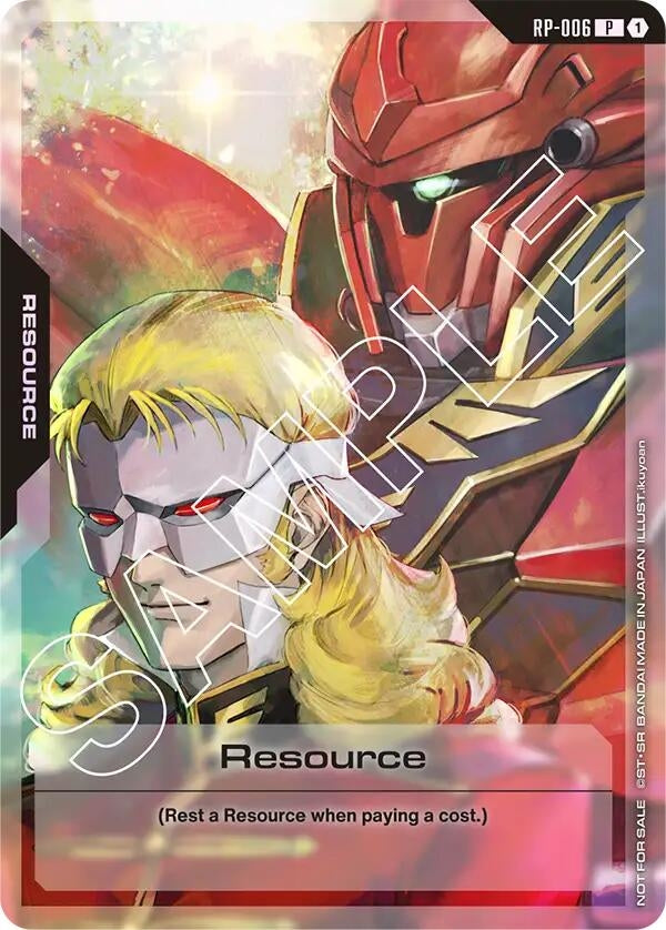 Image for Resource (RP-006) (Mobile Suit Gundam Unicorn) (RP-006) (RP) - Gundam Card Game