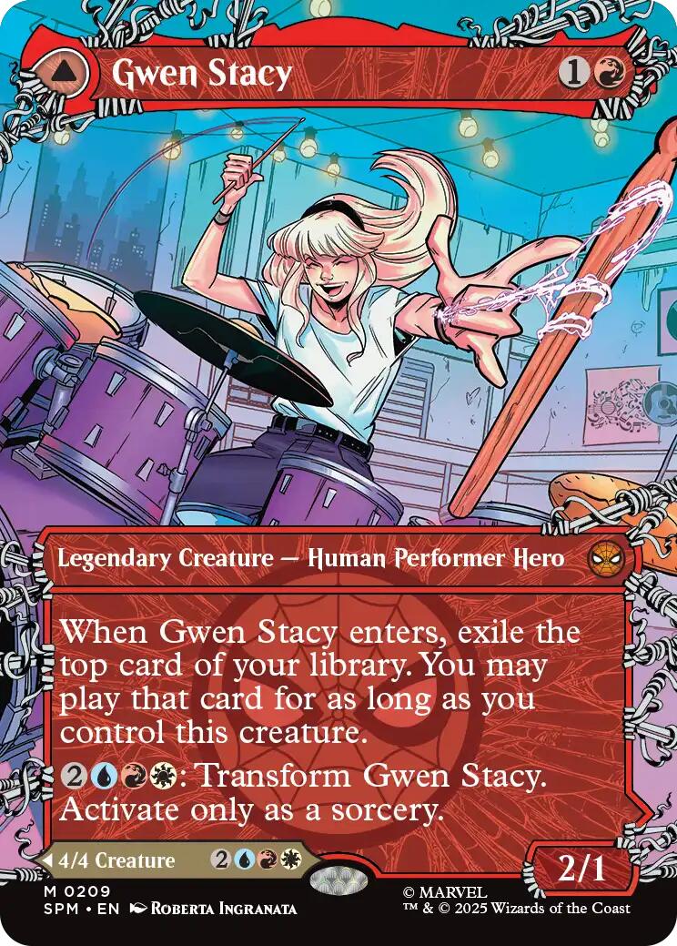 Gwen Stacy (0209) (Sans bordure) [Marvel's Spider-Man]