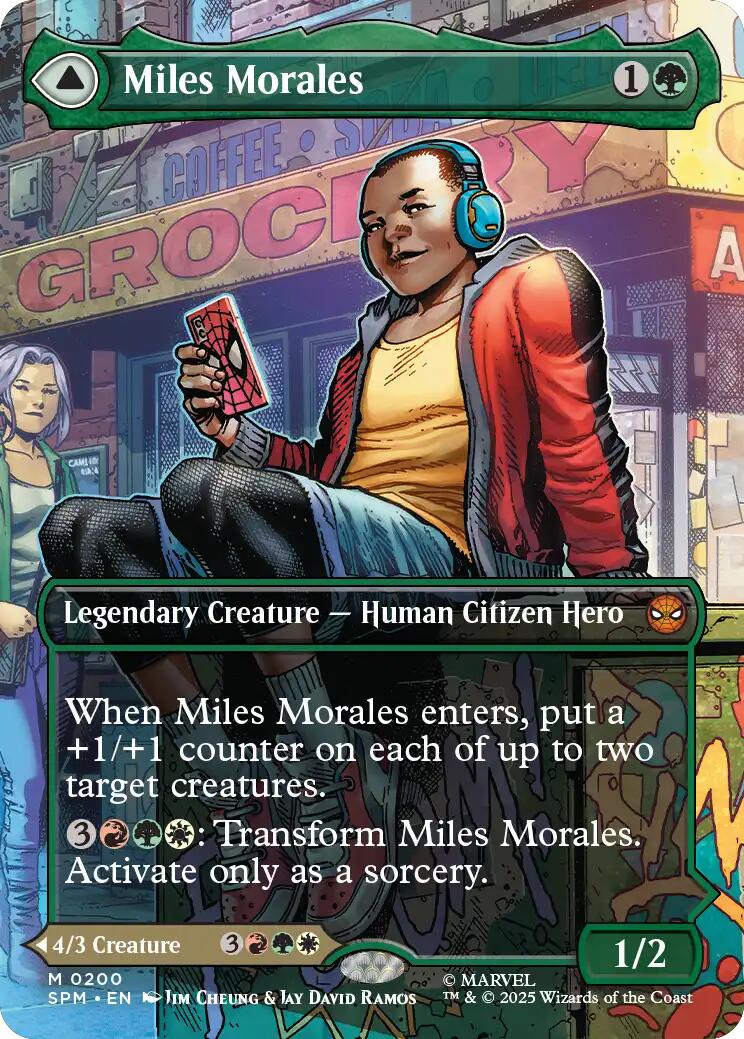 Miles Morales (0200) (Sans bordure) [Marvel's Spider-Man]