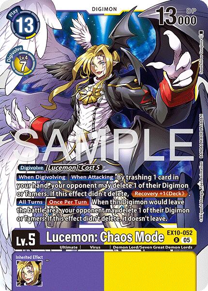 Lucemon : Mode Chaos [EX10-052] [Ordre sinistre]
