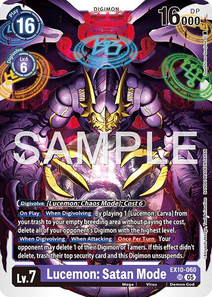 Lucemon : Mode Satan [EX10-060] [Ordre sinistre]
