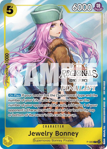 Jewelry Bonney (Conjunto de cartas finalista regional offline 2025 vol. 2) [Cartas promocionales de One Piece]