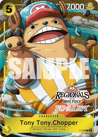 Tony Tony.Chopper (Juego de cartas de las finales regionales sin conexión 2025 vol. 2) [Cartas promocionales de One Piece]