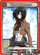 Image for Mikasa Ackermann (105) (UE10ST/AOT-1-105) (UE10ST) - Union Arena