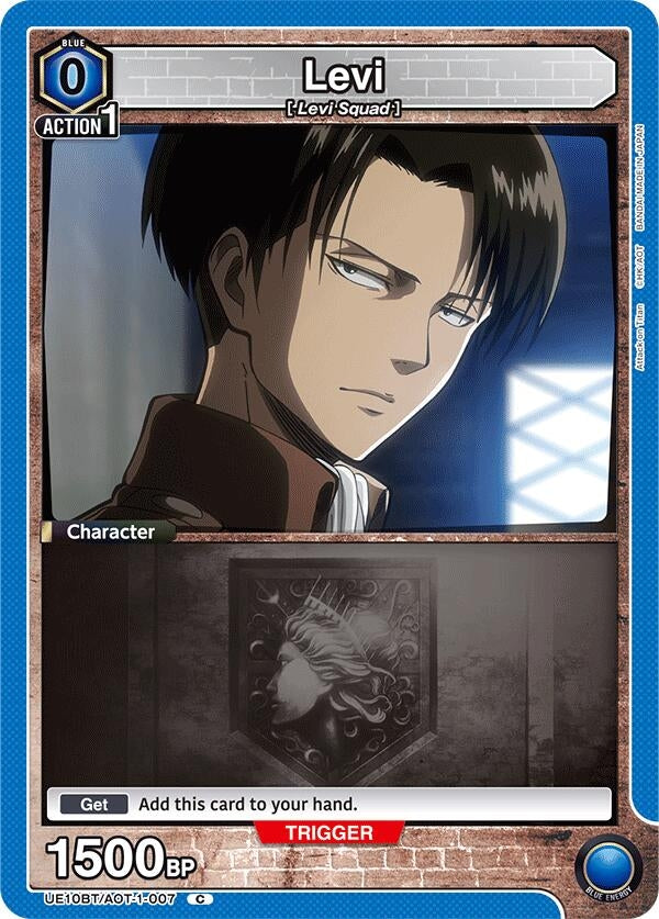Image for Levi (007) (UE10BT/AOT-1-007) (UE10BT) - Union Arena