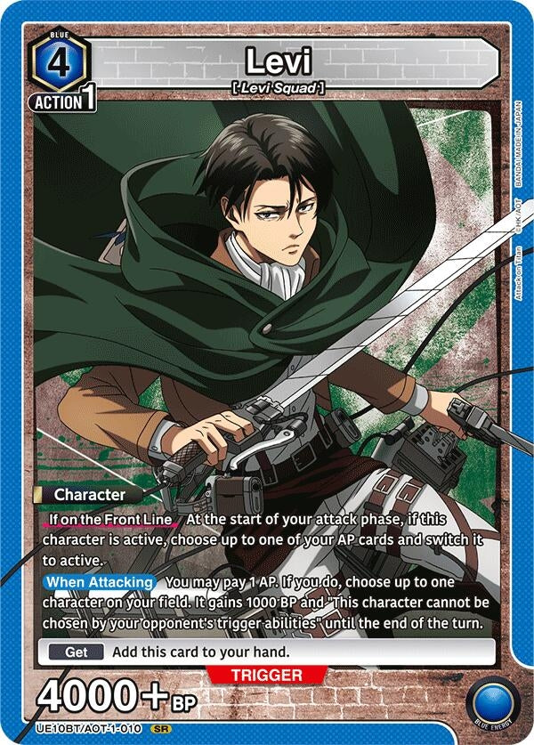 Image for Levi (010) (UE10BT/AOT-1-010) (UE10BT) - Union Arena