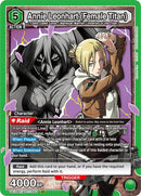 Image for Annie Leonhart (Female Titan) (UE10BT/AOT-1-053) (UE10BT) - Union Arena