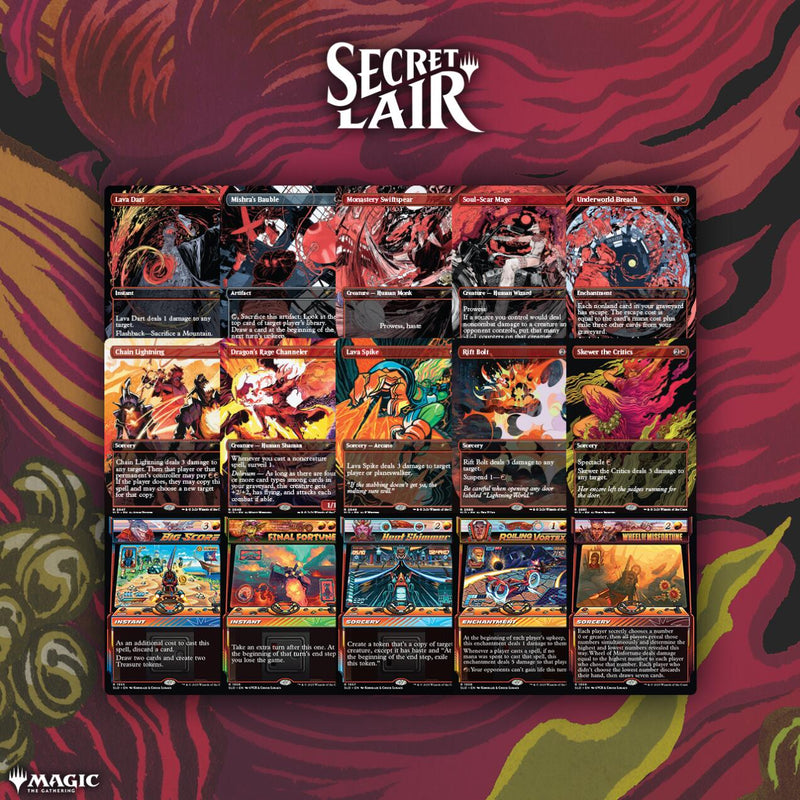 Secret Lair: Drop Series - Burn 'Em All Bundle (Non-Foil Edition)