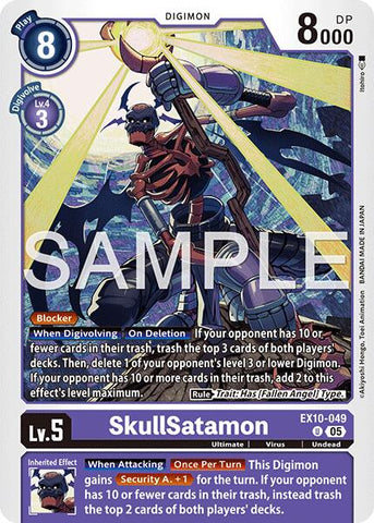 SkullSatamon [EX10-049] [Orden Siniestra]