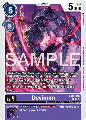 Devimon [EX10-046] [Orden Siniestra]