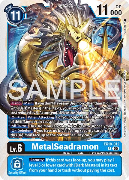 MetalSeadramon [EX10-012] [Ordre Sinistre]