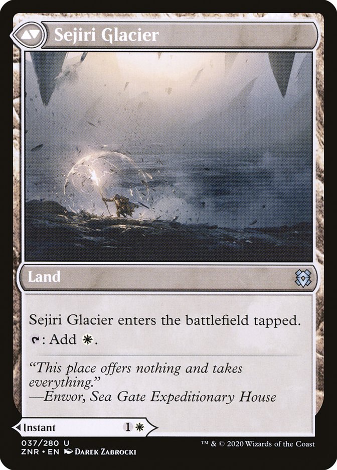Abri de Sejiri // Glacier de Sejiri [Zendikar Rising]
