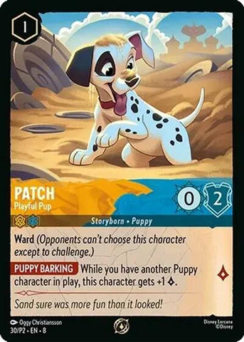 Parche - Cachorro juguetón (30/P2) [Cartas promocionales]