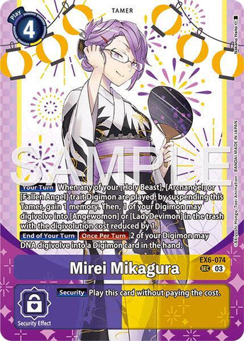 Mirei Mikagura [EX6-074] (Set de Heroínas Premium Ver.2) [Ascensión Infernal]