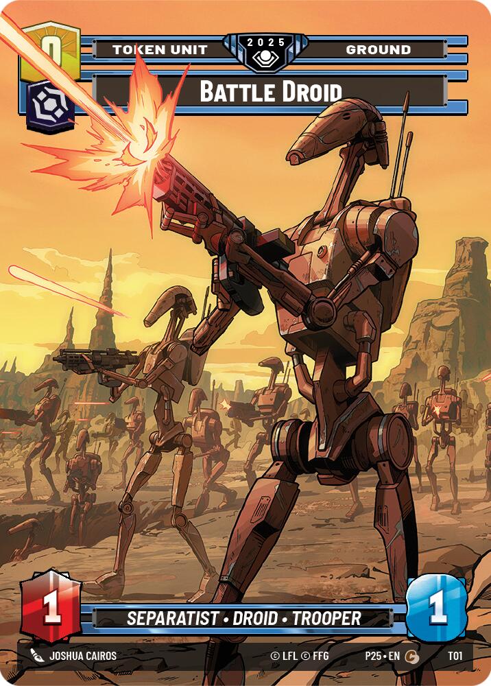 Droide de Combate // Soldado Clon (T01 // T03) (T01 // T03) [Promocionales de Juego Organizado]