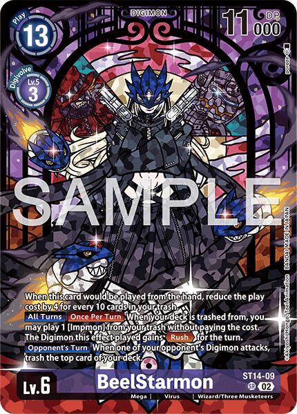 BeelStarmon [ST14-09] (Lot Héroïnes Premium V2) [Deck de Démarrage : Set de Decks Avancés Beelzemon]