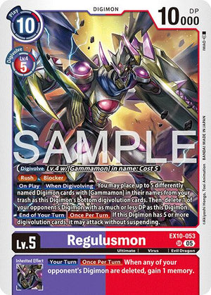 Regulusmon [EX10-053] [Sinister Order]