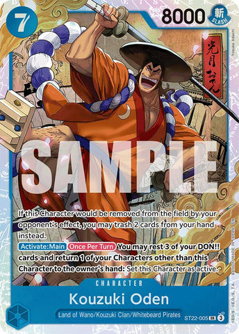 Kouzuki Oden [Mazo de Inicio: Ace & Newgate]