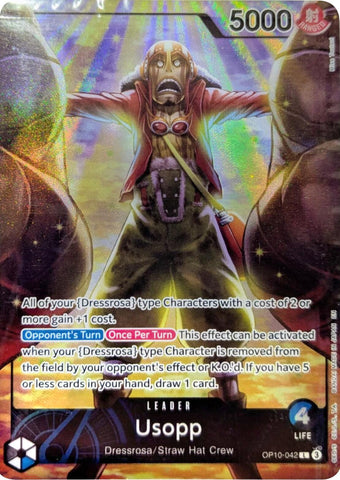 Usopp (Tapete de juego oficial -Edición limitada Vol. 3-) [Cartas promocionales de One Piece]