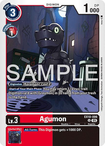 Agumon [EX10-006] [Orden Siniestra]