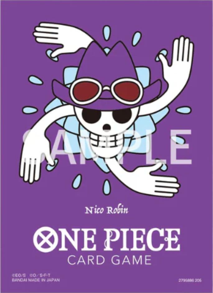 Bandai: 70ct Card Sleeves - Premium Nico Robin