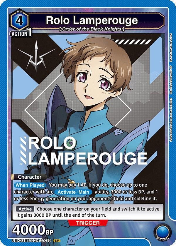 Image for Rolo Lamperouge (016) (UEX03BT/CGH-2-016) (UEX03BT) - Union Arena
