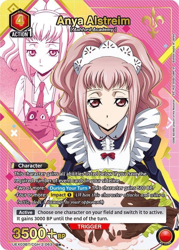 Image for Anya Alstreim (063) (U*) (UEX03BT/CGH-2-063) (UEX03BT) - Union Arena
