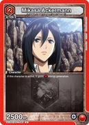 Image for Mikasa Ackermann (087) (UE10ST/AOT-1-087) (UE10ST) - Union Arena