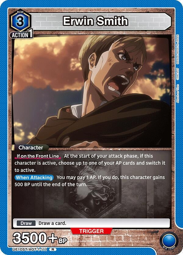 Image for Erwin Smith (UE10ST/AOT-1-111) (UE10ST) - Union Arena