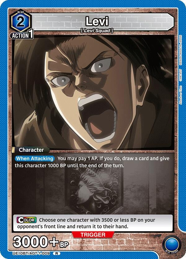 Image for Levi (009) (UE10BT/AOT-1-009) (UE10BT) - Union Arena