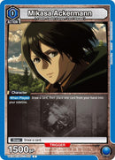 Image for Mikasa Ackermann (023) (UE10BT/AOT-1-023) (UE10BT) - Union Arena
