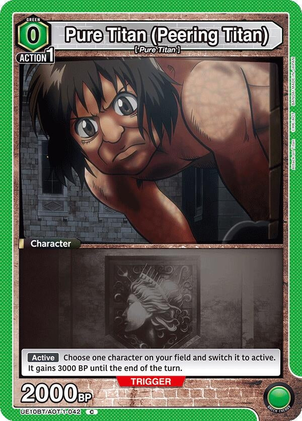 Image for Pure Titan (Peering Titan) (UE10BT/AOT-1-042) (UE10BT) - Union Arena