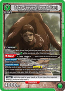 Image for Zeke Jaeger (Beast Titan) (UE10BT/AOT-1-048) (UE10BT) - Union Arena