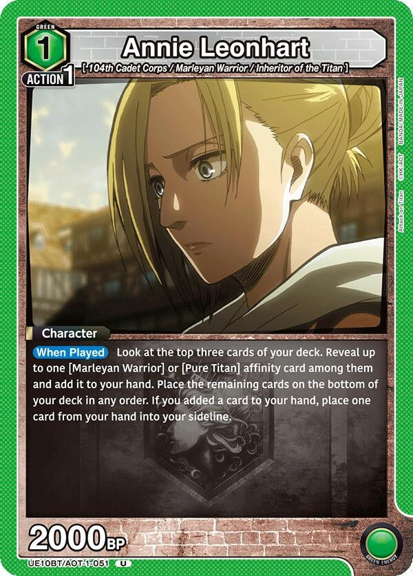 Image for Annie Leonhart (051) (UE10BT/AOT-1-051) (UE10BT) - Union Arena