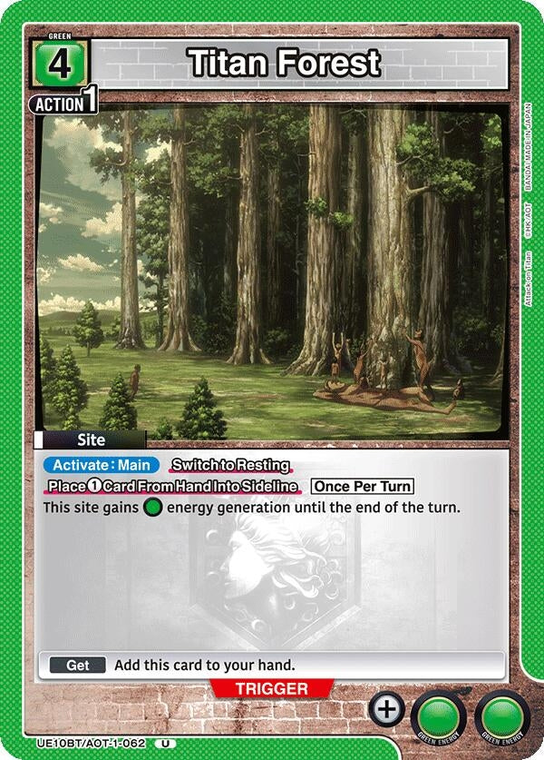 Image for Titan Forest (UE10BT/AOT-1-062) (UE10BT) - Union Arena