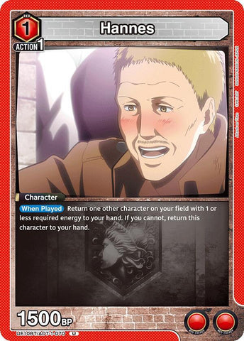 Hannes - UE10BT: Attack on Titan (UE10BT-70)