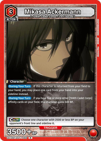 Mikasa Ackermann (088) - UE10BT: Attack on Titan (UE10BT)